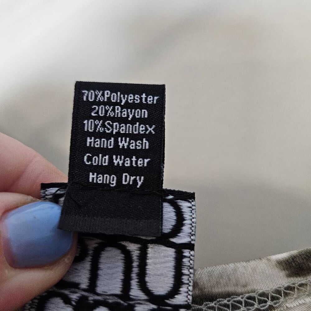 Clara Sunwoo Parachute Hem Tunic Python Print Wom… - image 6